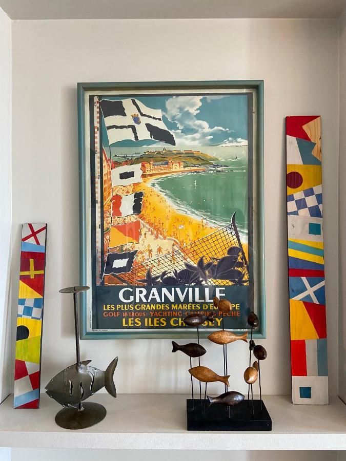 Le Petit Logis - Vue Mer Granville Exterior foto